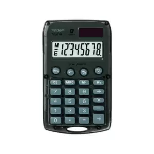 Image of Rebell Starlett Pocket Calculator 8 Digit Smoke RE-STARLETS BX