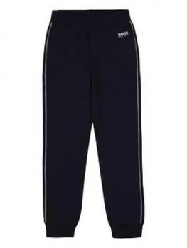 Hugo Boss Classic Logo Cuffed Sweatpants Navy Size 6 Years Kids