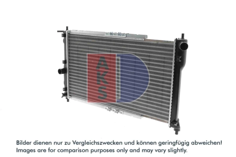 Image of AKS DASIS 510009N Engine radiator Mechanically jointed cooling fins, Manual Transmission Radiator,engine cooling (470)