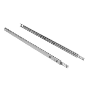 Image of Moderix Drawer Runners Ball Bearing Groove Slides H17mm - Size 438mm, Pack of 50