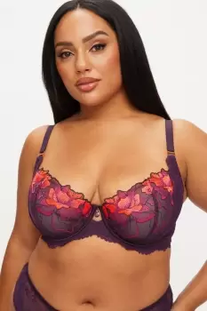 Image of Luminescent Fuller Bust Non Padded Balcony Bra