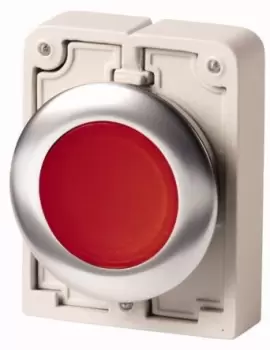 Image of Eaton Flush Red - Momentary, M30 Series, 30mm Cutout, Round
