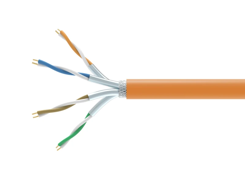 Image of Equip 404551 networking cable Orange 305 m Cat7 S/FTP (S-STP)