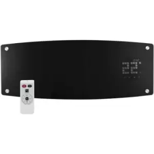 Image of Devola - 2kW Glass Air Curtain - Black - EU
