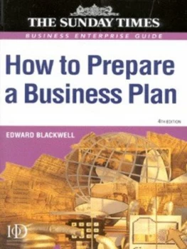 Image of How to Prepare a Business Plan by Edward Blackwell and Sunday Times Book
