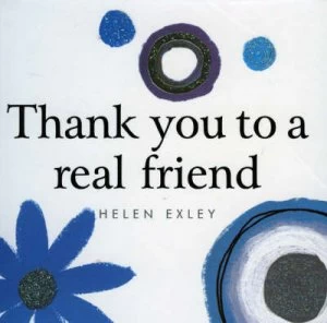 Image of Thank You to a Real Friend by Pam Brown and Helen Exley Book
