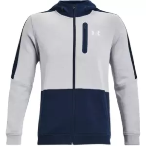 Image of Under Armour Threadborne Full Zip Hoodie Mens - Grey