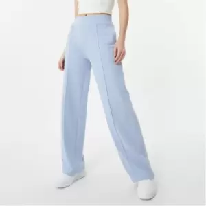 image of Jack Wills Panelled Wide Leg Jogger - Blue