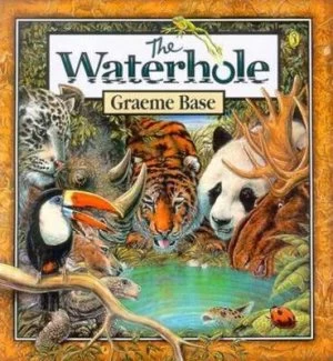 Image of The Waterhole by Graeme Base Paperback