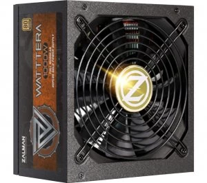 image of ZALMAN Wattera ZM1000-EBTII ATX PSU - 1000 W, Gold