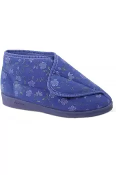 image of Andrea Floral Bootee Slippers