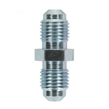 Image of SEALEY BN3824MC Brake Tube Connector 3/8"UNF x 24tpi Male to Male Pack of 10