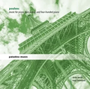 image of Poulenc Music for Piano Two Pianos and Four-handed Piano by Francis Poulenc CD Album