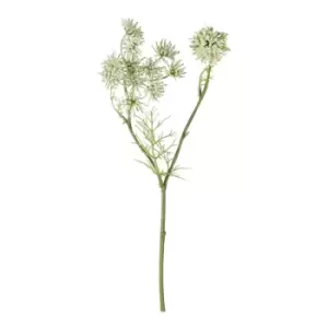 image of Gallery Interiors Set of 12 Page Queen Annes Lace Spray White