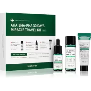 image of Some By Mi AHABHAPHA 30 Days Miracle travel set (for problematic skin, acne)