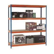 Slingsby VFM OrangeZinc Heavy Duty Painted Shelving Unit 379221