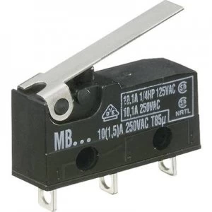 Image of Hartmann Microswitch MBF5B 250 V AC 10 A 1 x OnOn momentary