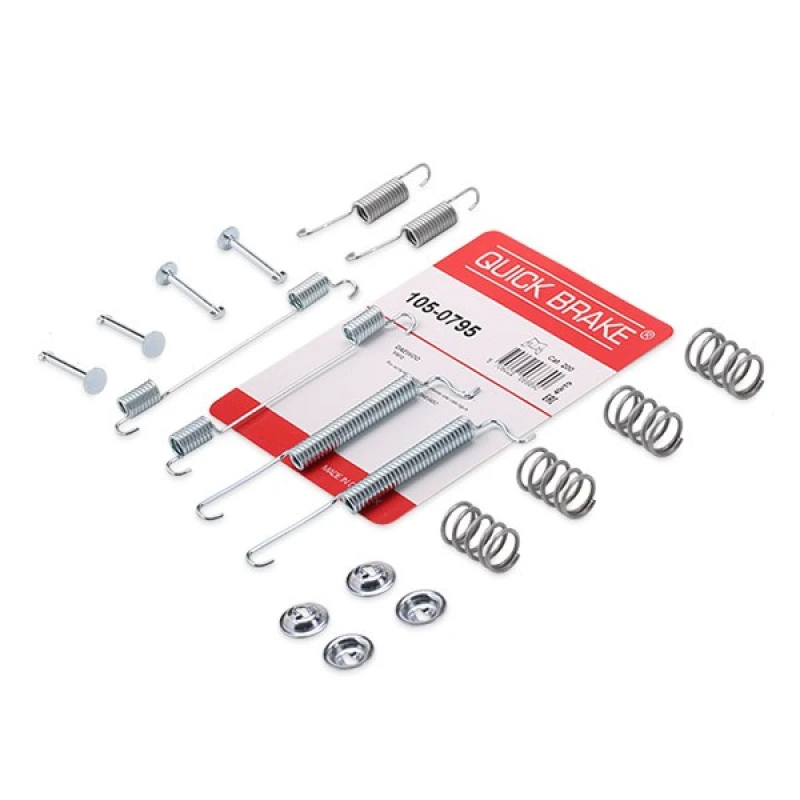 Image of QUICK BRAKE Brake shoe fitting kit QUICK BRAKE 105-0795