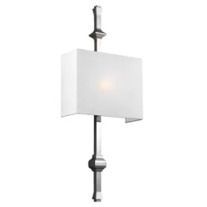 Image of Teva 1 Light Indoor Wall Light Polished Nickel, E27
