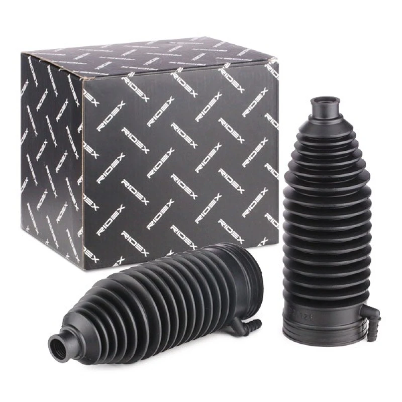 Image of RIDEX 191B0099 Steering Rack Boot Front axle both sides Bellow,steering (191)