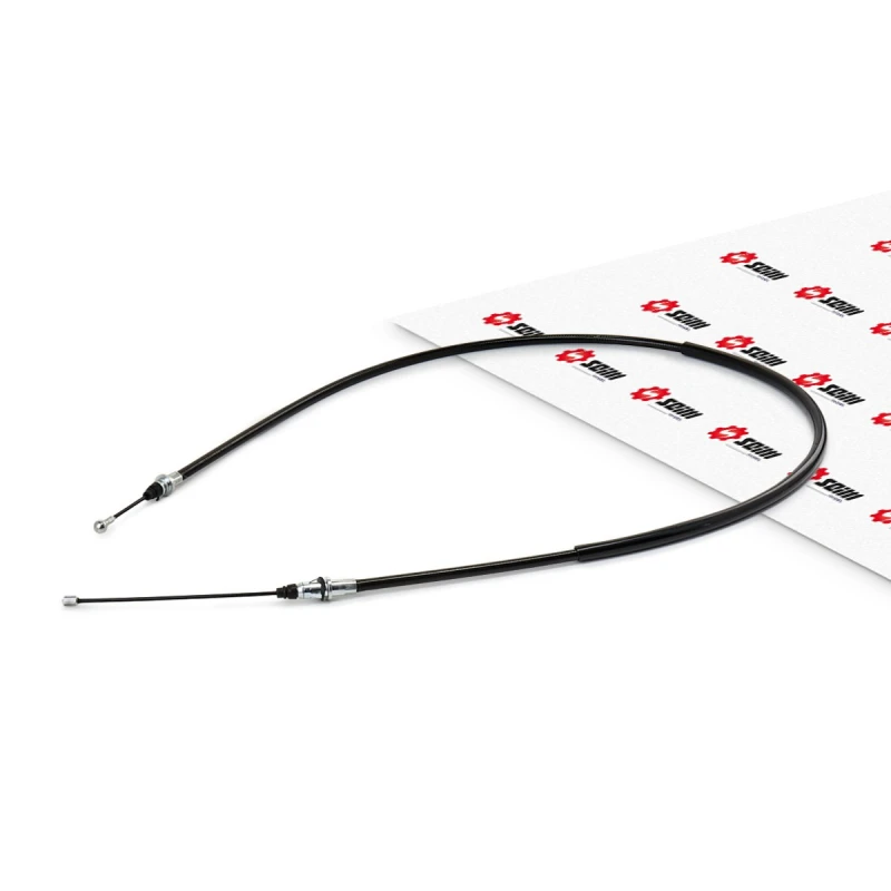 Image of SEIM 404976 Brake Cable Right Rear, 1737/1439mm Cable,parking brake (124)