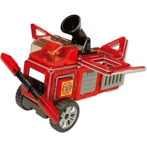 Image of Magformers - Firefighters Rescue Magnetic Building Set (Multicolour)