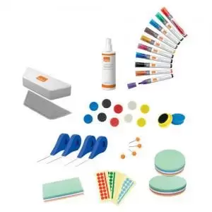 image of Nobo Whiteboard and Notice Board Accessory Kit Over 1900 Items