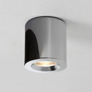Image of LED 1 Light Outdoor Surface Mounted Downlight Polished Chrome IP65, GU10