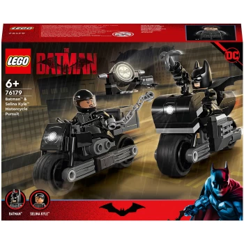 image of LEGO Super Heroes: Batman & Selina Kyle Motorcycle Pursuit (76179)