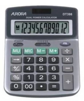 Image of Aurora DT398 Desk Calculator