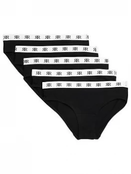 Image of River Island Briefs Black Size 9-10 Years Girls