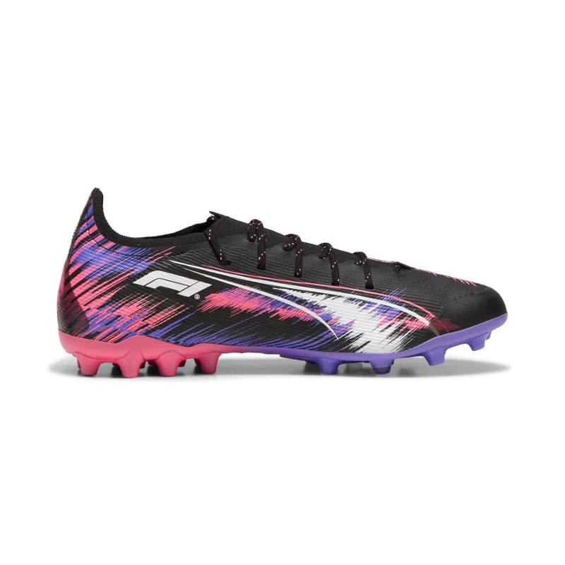 Image of Puma PUMA Ultra 5 Ultimate x F1 Firm Ground Football Boots Mens Black male UK 6