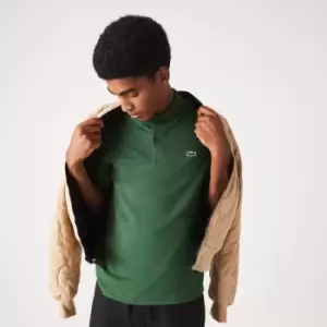 Image of Mens Lacoste Regular Fit Stretch Organic Cotton Polo Size 3 - S Green