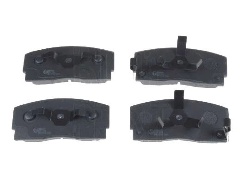 Image of Blue PRINT ADD64207 Brake pad set Front Axle, with acoustic wear warning, with piston clip Brake Pad Set,disc brake (402)