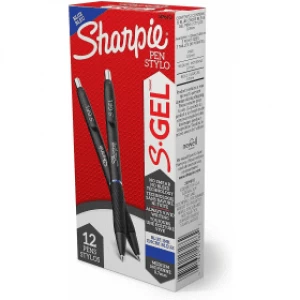 Image of Sharpie S-Gel 0.7mm Tip Pen - Blue (12 Pack)
