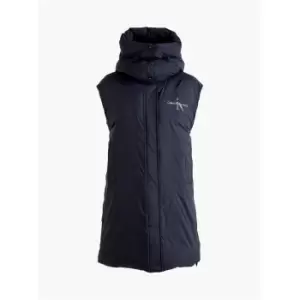 Image of Calvin Klein Jeans LONG VEST - Black
