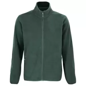Image of SOLS Mens Factor Recycled Fleece Jacket (5XL) (Forest Green)