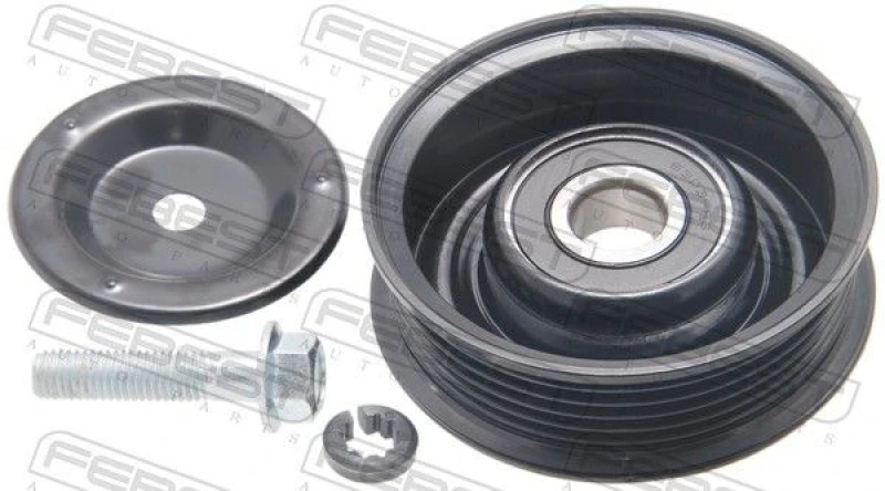 Image of FEBEST 1288-SON Idler Pulley Deflection/Guide Pulley,v-ribbed belt (312)