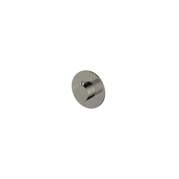 image of RAK Petit Round Concealed Thermostatic Valve - Brushed Nickel