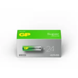 image of GP - PCA15AS650 Super Alkaline aa 24's Paper box