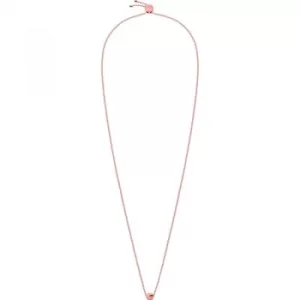 Image of Ladies Calvin Klein Rose Gold Plated Side Necklace