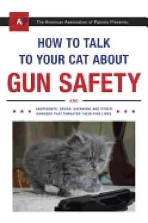 Image of how to talk to your cat about gun safety and abstinence drugs satanism and