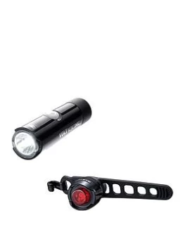 image of Cateye Volt 100Xc / Orb Battery Cycle Light Set