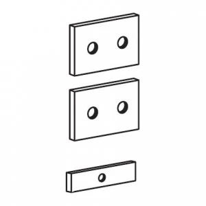 Image of Ergotron Track Mount Bracket Kit for CPU Holders