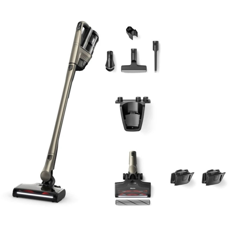 Image of Miele Triflex HX3 Plus Cordless Vacuum Cleaner Titanium Pearl Up to 70 Minutes Run Time TRIFLEXPLUS Titanium