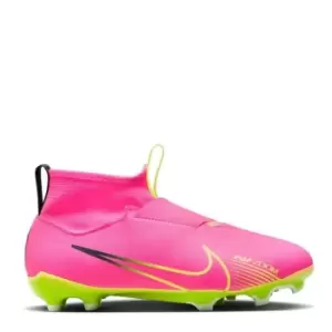 image of Nike Mercurial Superfly Academy DF Junior FG Football Boots - Pink