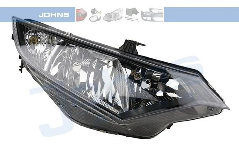 Image of JOHNS 38 12 10 Headlights Right, with motor for headlamp levelling Headlight (259)