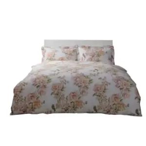 image of Belledorm Aubrey Duvet Cover Set (King) (Multicoloured)