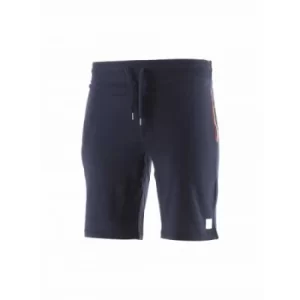 image of Paul Smith Navy Stripe Tape Jersey Shorts