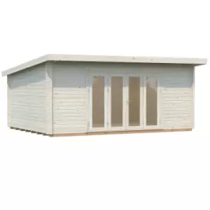 image of Palmako Lea 19.4 M2 Large Modern Pent Garden Room